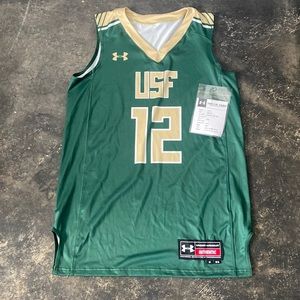 Under armor USF University of South Florida women’s basketball jersey
